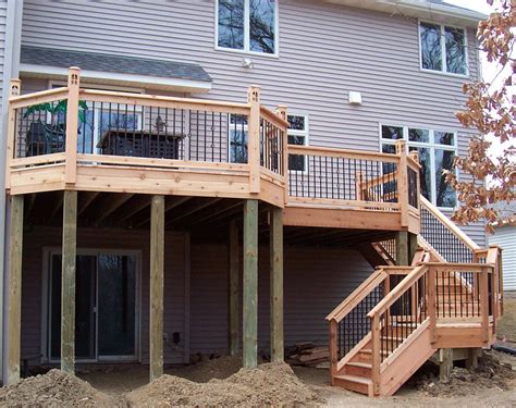 Multi Level Decks Design And Ideas Building A Deck Backyard Patio