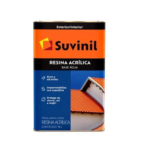 Autocores SUVINIL RESINA ACR BA INCOLOR 18L