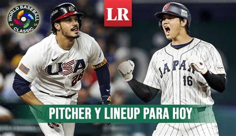 Final Clásico Mundial De Béisbol 2023 Pitcher Lineup Y Horarios Del