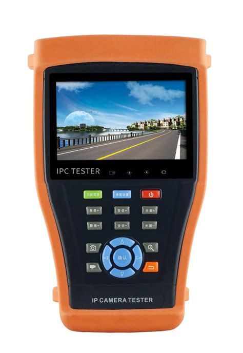 4 3 Inch IP CCTV Tester Monitor Analog IP Camera Onvif Tester 1080P TDR