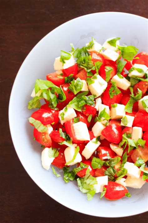 Chopped Caprese Salad Recipe 5 Ingredients 10 Minutes