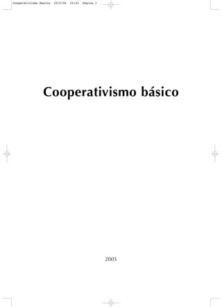 Cooperativismo Basico PDF