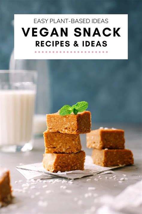 18 Best Vegan Snack Recipes [Plant-Based and Dairy-Free] - TheEatDown