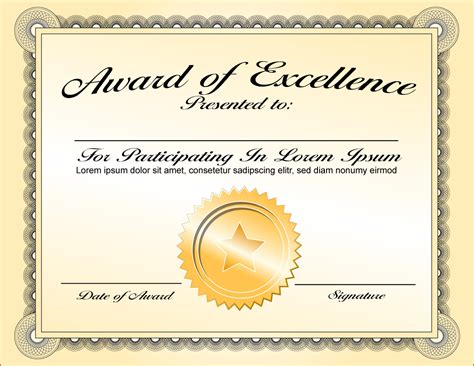 Award Template | Business Mentor