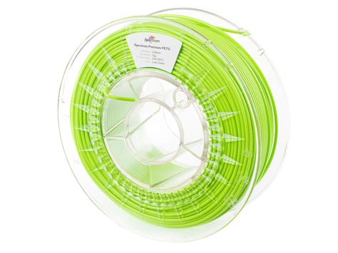 Filament Spectrum PETG 2 85mm 1kg Lime Green Botland Robotic Shop