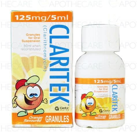 Claritek Susp Mg Ml Ml