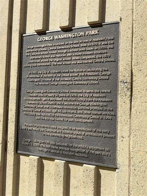 George Washington Elementary School (demolished) Renovations - Anaheim CA - Living New Deal