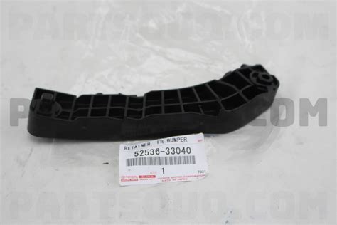 Retainer Front Bumper Side Lh Toyota Parts Partsouq