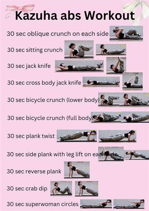 how to get abs in week 6