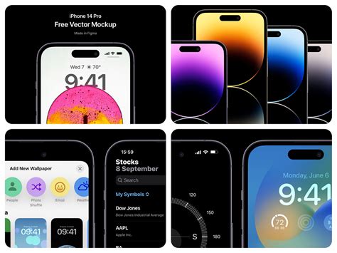 Iphone 14 Front View Mockup designs, themes, templates and downloadable ...