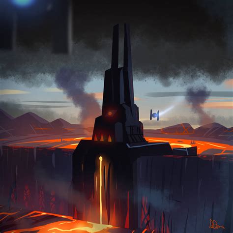 Darth Vader's castle by PierreDufour on DeviantArt