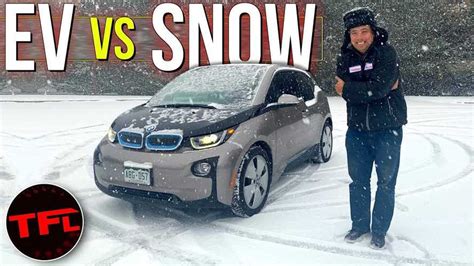 BMW i3 Winter Test: Can It Do Doughnuts In The Snow?