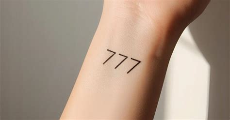 O Que Significa Tatuagem 777