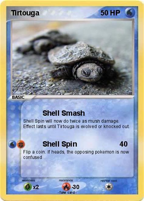 Pokémon Tirtouga 35 35 Shell Smash My Pokemon Card