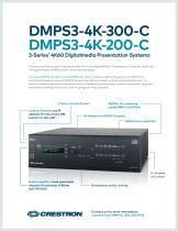 DMPS3 4K 200 C CRESTRON PDF Catalogs Documentation Brochures