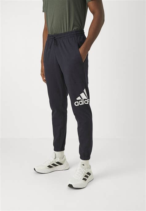 Adidas Sportswear Essentials Single Tapered Pants Tracksuit Bottoms Legend Inkdark Blue