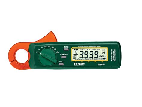 Extech A True Rms Ac Dc Mini Clamp Meter Tequipment