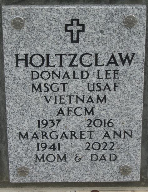 Donald Lee Holtzclaw Find A Grave Memorial