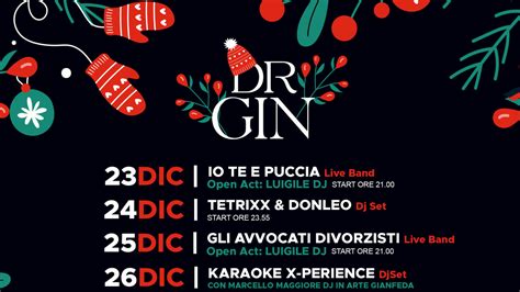 Dr Gin Christmas Festival A San Donato Di Lecce Tra Live E Dj Set