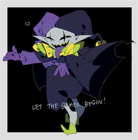 Jevil By Higa423 Game Creator Toby Fox Undertale Art Rpg Games