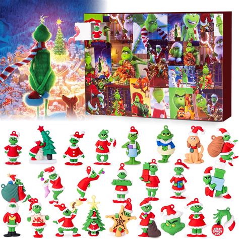 Miarhb Grinch Christmas Advent Calendar 2024 2024 Grinch Christmas