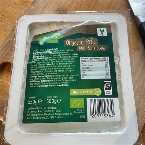 Vemondo Organic Tofu Reviews Abillion