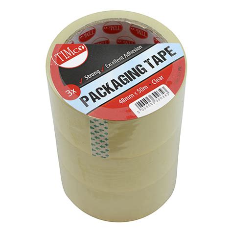 Montravia Ltd 50m X 48mm Packaging Tape Clear