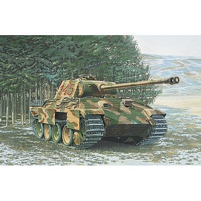 Italeri Panther Ausf A Tank Re Issue Plastic Model Military Vehicle