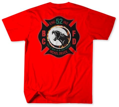 Baltimore City Fire Department Engine 52 Shirt