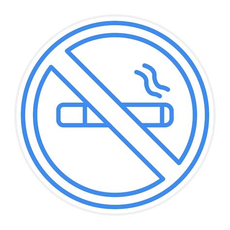 Premium Vector No Smoking Vector Illustration