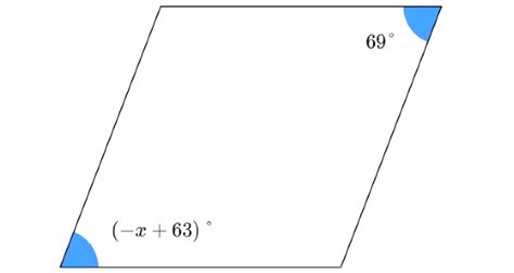 Angles In A Parallelogram Worksheet