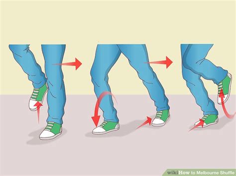 How to Melbourne Shuffle (with Pictures) - wikiHow