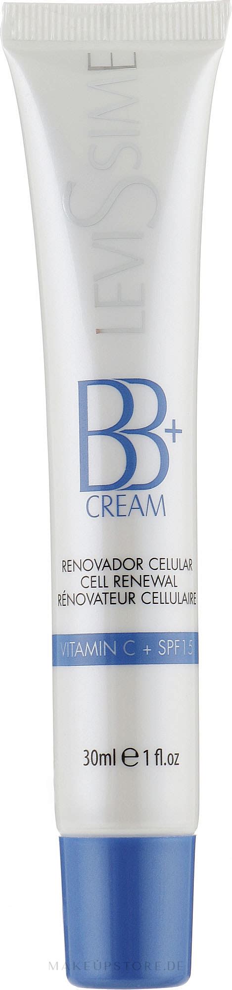 Revitalisierende BB Creme für das Gesicht mit Vitamin C LeviSsime BB