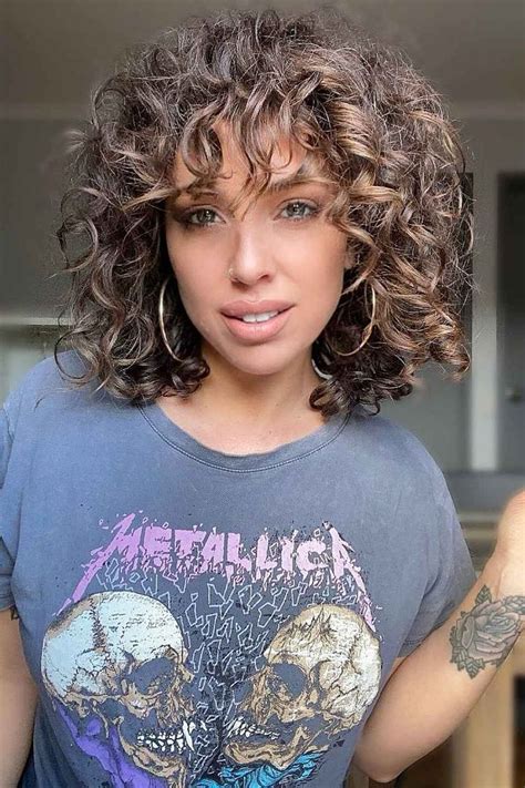 44 Stunning Curly Shag Haircuts For Trendy Curly Haired Girls Artofit