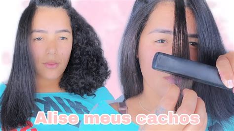 Como Fazer Cacheado Com Chapinha - Como fazer chapinha em cabelo cacheado 🌸 - YouTube