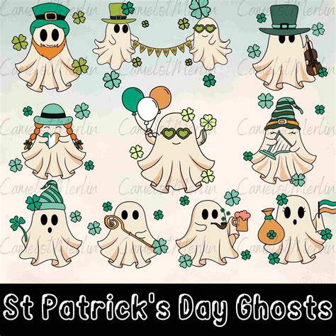 Funny St Patricks Day Png St Patrick S Day Ghosts Spooky St Patrick S