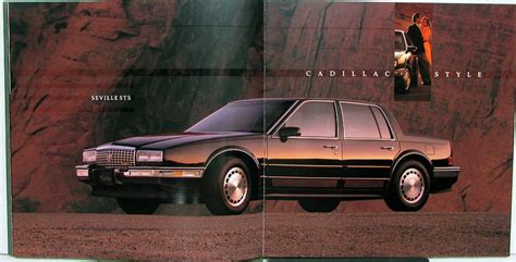 1990 Cadillac Allante Seville Sts Fleetwood 60 Special Sales Brochure