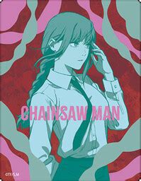 Chainsaw Man Makima Acrylic Card A3 Tsutaya MyFigureCollection Net