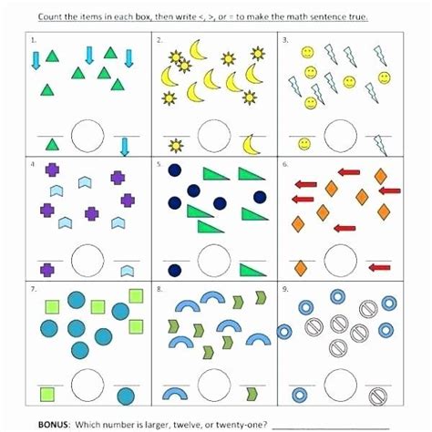 Sorting Shapes Worksheets First Grade Inspireque