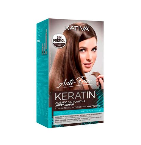 Kit Alisado Sin Plancha Anti Frizz Xpert Repair Keratin De Kativa