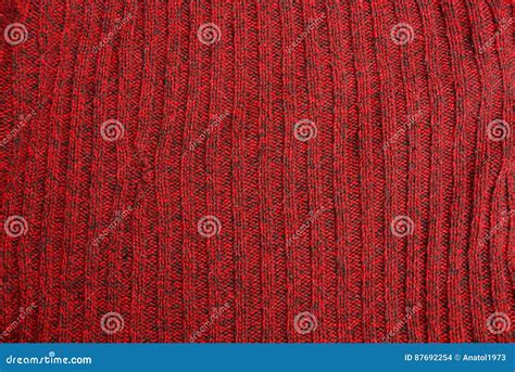 Red Fabric Texture From Clothes Stock Photo Image Of Ornament Fiber