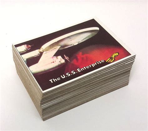 1976 Topps Star Trek Complete Trading Card Set Of 88 Cards And 22 Stickers Nice Ebay