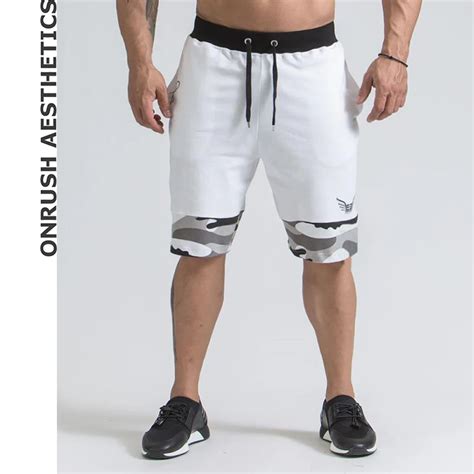 OA Muscle Men S Fitness Summer New Shorts Bodybuilding Casual Cotton