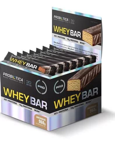 Whey Bar Low Carb Un Probi Tica Barra De Proteina Sabor