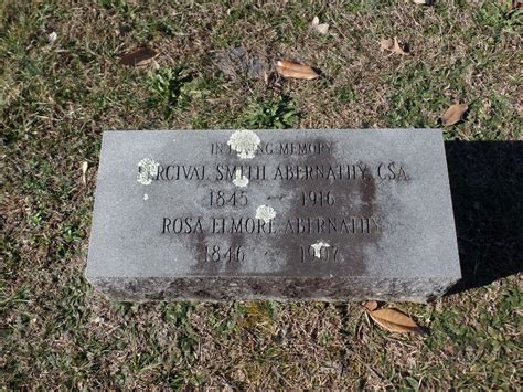 Rosa Ann Elmore Abernathy 1846 1907 Find A Grave Memorial