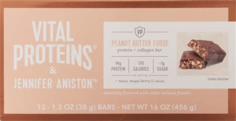 Vital Proteins Jennifer Aniston Protein+Collagen Peanut Butter Fudge ...