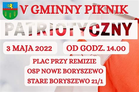 Zapraszamy Na Piknik Patriotyczny Gmina Radzanowo