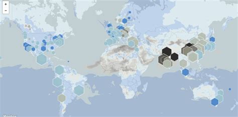 Maps Mania Worldwide Air Pollution Mapped