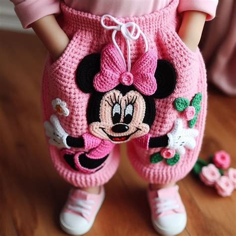 These Mickey mouse pants are so cute