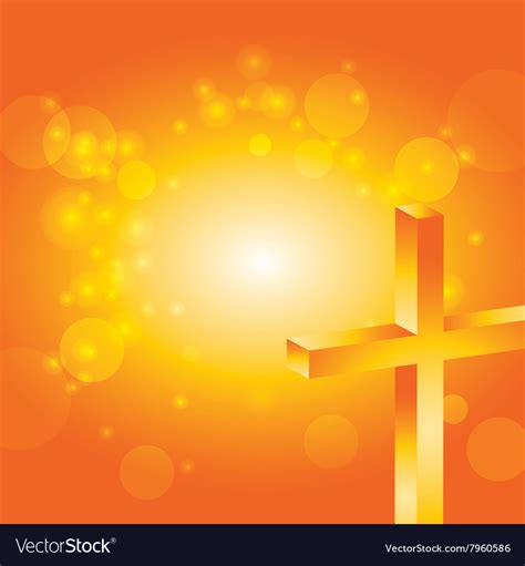 Easter jesus cross background 4 Royalty Free Vector Image